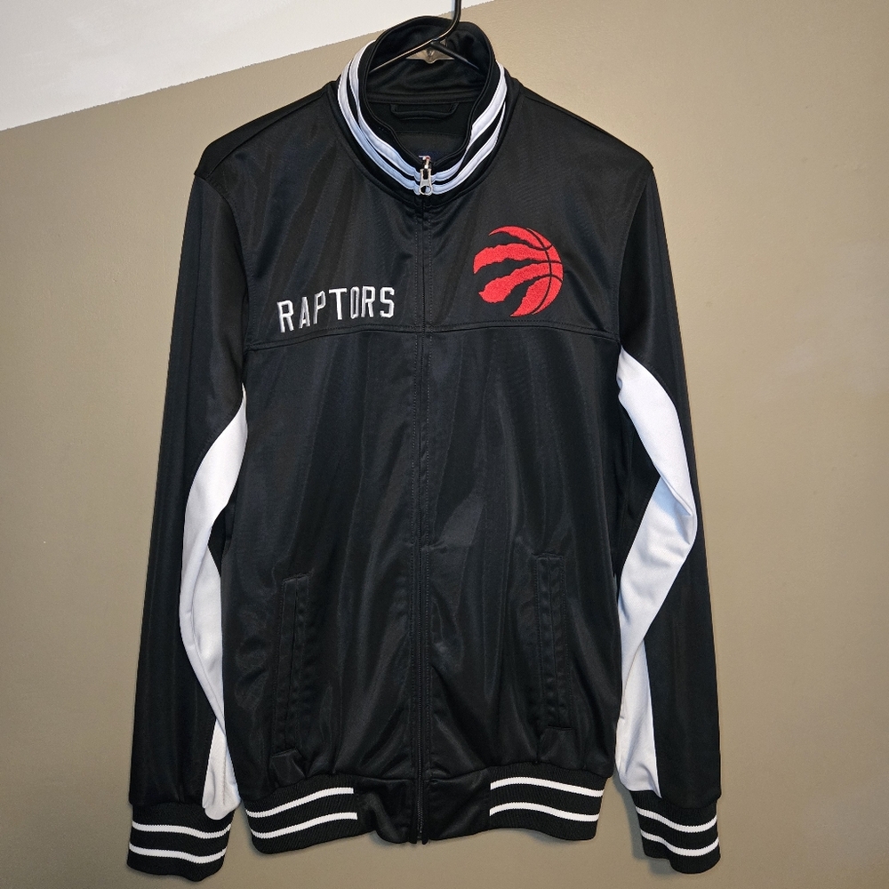 Toronto Raptors G-III Sports Carl Banks Full Zip Track Jacket Men’s Size Small